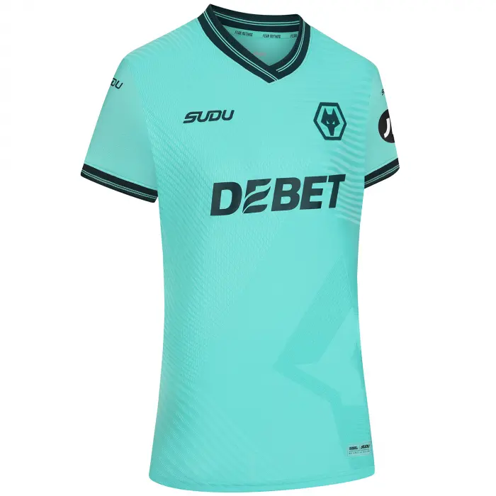 Wolverhampton Wanderers Shirt Store | 25-26 Wolves Pro Away Shirt – Womens J. ARIAS 10 Collection Wolverhampton Wanderers Official Gear